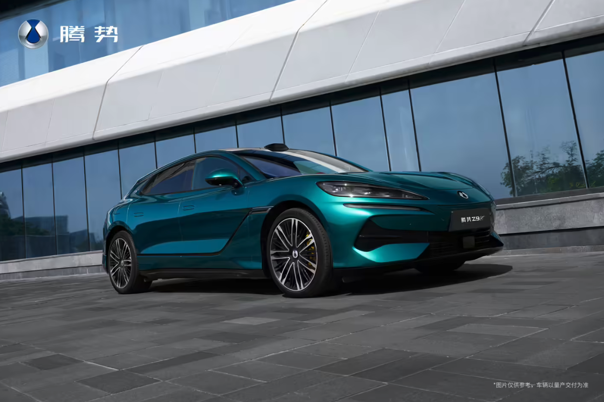 腾势Z9GT官图正式公布 外观焕新+动力多元 续航表现升级